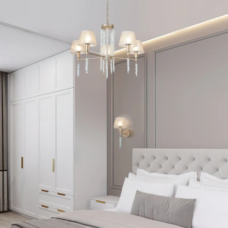 Бра Eurosvet Charuel 60148/1 матовое золото (220V)