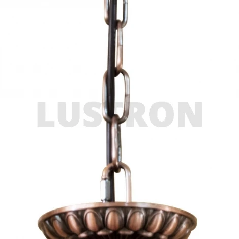 Подвесная люстра N-Light 6236 6236-5 красное дерево+бронза