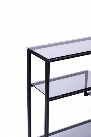 Консольный стол AllConsoles 1012-CB grey черный муар