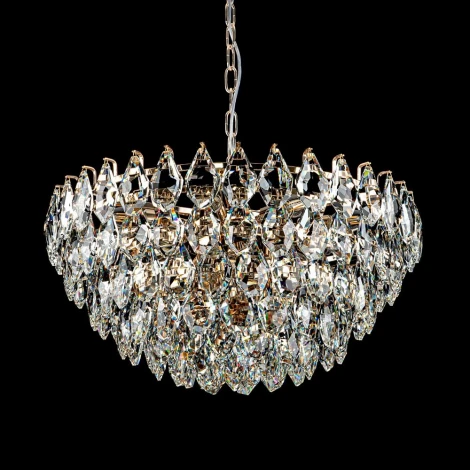 Подвесная люстра хрустальная Modelux MODELUX ML.2363.12 GD