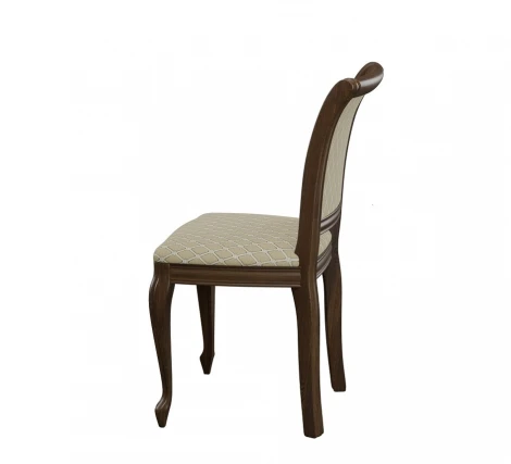 Стул, Орех тёмный, ткань Призма 37/1 Аврора Кабриоль 102173