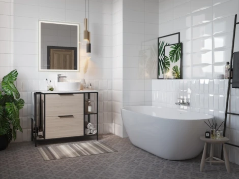 Смеситель Cersanit Geo 63043 для раковины, хром