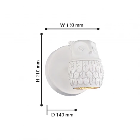 Спот Favourite Gufo 2041-1W (для детской, 220V, птички)