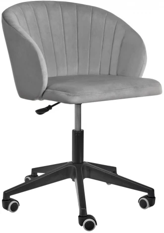 Стул Paola вращающийся на колесиках темно-серый Bradex Home RF 0042