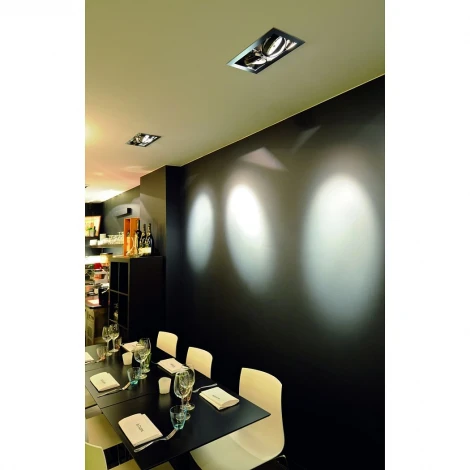 Встраиваемый точечный светильник Slv Flat 154632