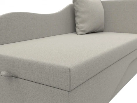 Кушетка Гармония правая (Бежевый/Рогожка) Лига Диванов арт.125765