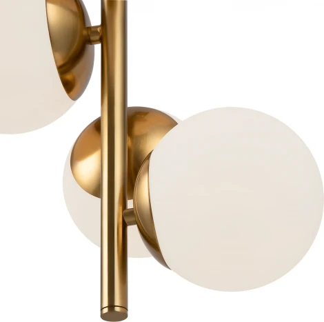 Потолочная люстра на штанге Zing FR5199PL-05BS1 Freya