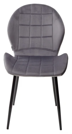 Обеденный стул M-City FLOWER BLUVEL-14 GREY, велюр
