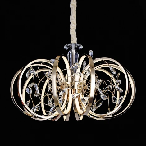 Подвесная люстра ST Luce Ottavo SL923.203.12 (LED, 220V, хрусталь, на цепи)