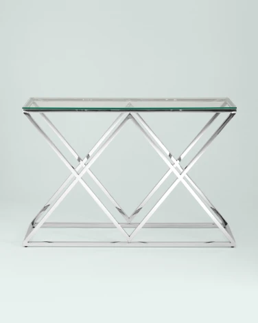Консоль Stool Group ИНСИГНИЯ 115*30 серебро УТ000001502