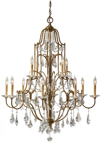 Подвесная люстра Valentina FE-VALENTINA12 Feiss (220V, на цепи, свеча)