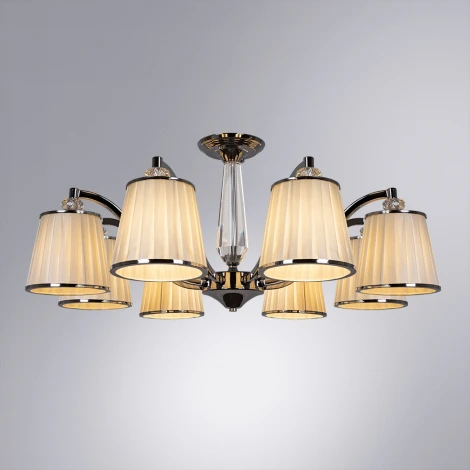Потолочная люстра на штанге Arte Lamp Talitha A4047PL-8CC (220V)
