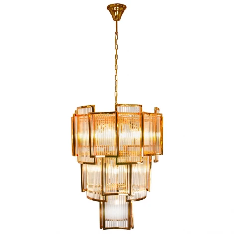 Подвесная люстра каскадная iLamp Tribeca MD0276-11C (220V, на цепи)