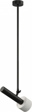 Подвесной светильник iLedex Delta 2361-1 BK+WH (220V)
