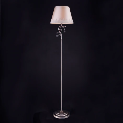 Торшер Eurosvet Incanto 01023/1 серебро (220V, подвески, выключатель, круглые)