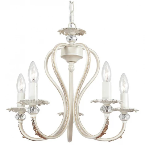 Подвесная люстра Lucia Tucci Salerno 138.5 (220V, на цепи, подсвечник, свеча)