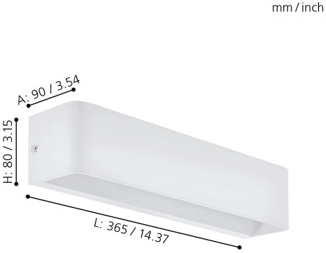 Настенный светильник Eglo Sania 4 98423