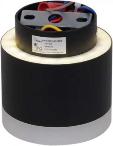 Точечный светильник Reluce 53004-9.5-001IL GX53+LED3W BK (220V)