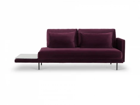 Кушетка Ricadi ОГОГО 798120 (фиолетовый, серый)