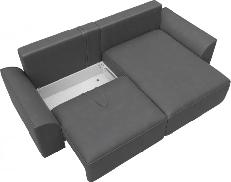 Диван угловой Лига-048 НПБ Лига Диванов (Замша) арт.128287