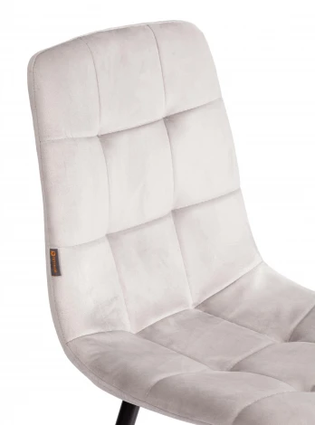 Стул CHILLY (mod. JSC-220) / 1 шт. в упаковке Tetchair (Велюр,Металл /Серый) арт.24967