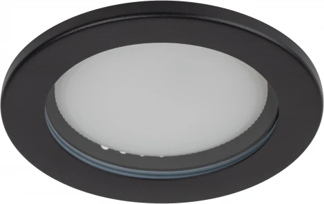 Встраиваемый точечный светильник ЭРА KL95 SBK (220V, круглые, IP44)