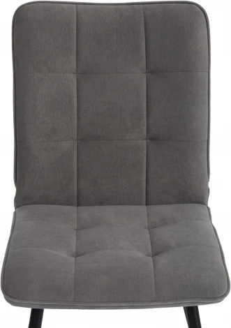 Стул обеденный Bari Tetchair (Флок/Серый,Черный) арт.24644