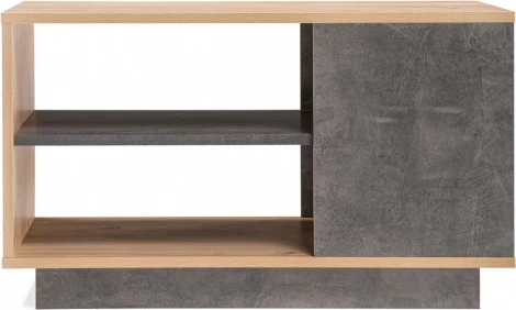 Журнальный стол Арчи 45303 (Арчи 12.01 78х50х46 дуб золотой craft / камень темный U3705) Mobi арт.339643