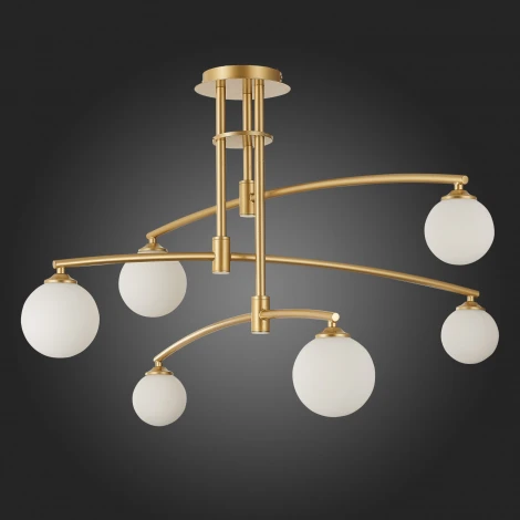 Потолочная люстра на штанге ST Luce Sembrare SL1208.302.06 (220V, шарики)