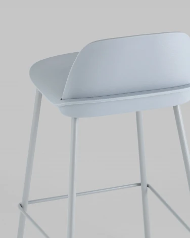 Стул полубарный Mist серо-голубой 4 шт Stool Group арт.УТ000038442