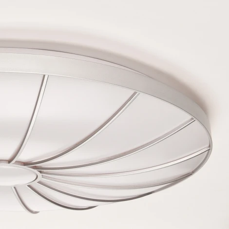 Потолочный светильник светодиодный с ПДУ APL LED Turin 3306.B202-350 Silver