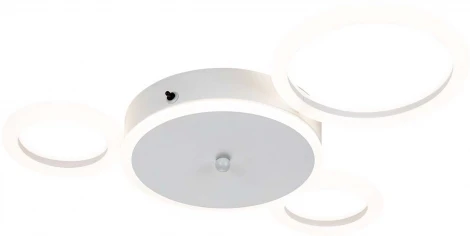 Потолочная люстра Escada Saturn 10268/4LED White (регулировка яркости, 220V, пульт управления)