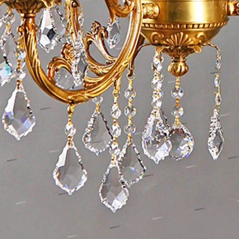 Ambiente by Brizzi Alicante 8888/3 AB Leaf Crystal