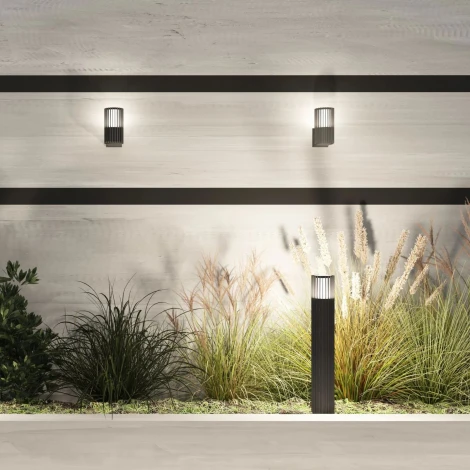 Наземный светильник светодиодный уличный Denkirs Farsun DK9728-BK (220V, круглые, IP65)