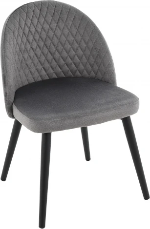 Стул Аврора Белиз, Черный муар/Monolit Grey