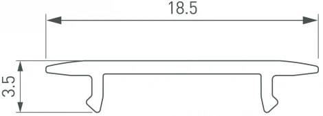Экран SL-W14-F-2000 OPAL (Arlight, Пластик) 049023