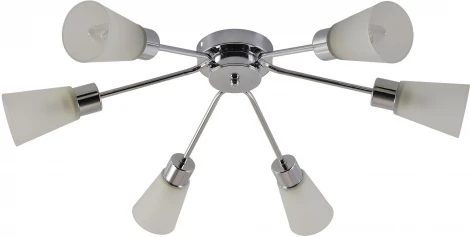 Потолочная люстра на штанге Reluce 01571-3.3-06 CR (220V)