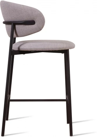 Стул полубарный Adele, рогожка wellton 912, серый Top Concept арт.22296