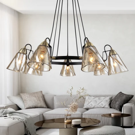 Потолочная люстра на штанге Rivoli Cathy 5106-307 (220V)