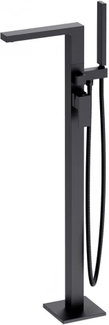Смеситель Timo Selene 2210/03Y-CR черный, напольный, для ванны с душем