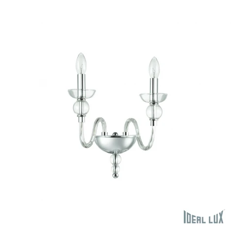Бра Ideal Lux Doge AP2 TRASPARENTE