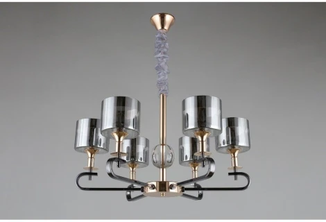 Подвесная люстра Ausonia OML-68703-06 Omnilux (220V, на цепи, круглые)