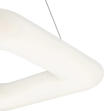 Подвесной светильник Escada Soft 10259/1 LED*45W White (ночной режим, 220V, пульт управления, на тросе)