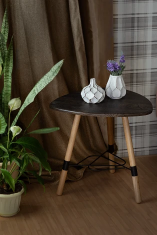 Стол журнальный Лючия 2104 черный/бук/дуб маррон от фабрики Mebelik