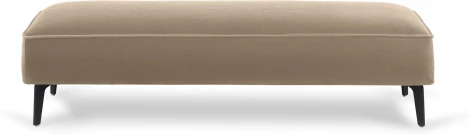 Банкетка Amsterdam ОГОГО (арт.787125), (Ткань,Велюр/Бежевый)