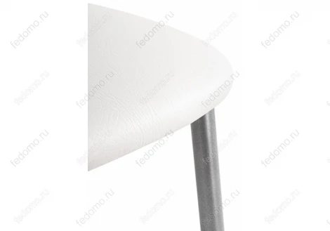 Стул Woodville на металлокаркасе Goki с мягкой спинкой светлый мусс 453992