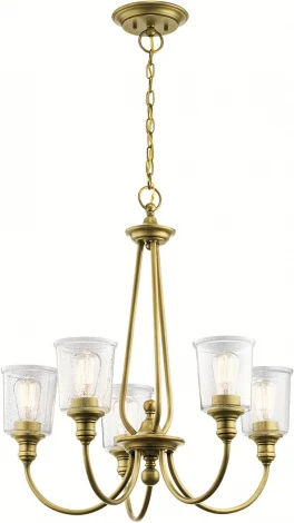 Подвесная люстра Kichler Waverly KL-WAVERLY5-NBR (220V, на цепи)