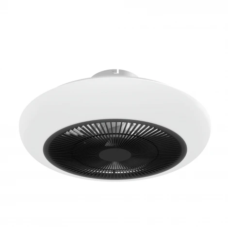 Потолочная люстра светодиодная с вентилятором на штанге с пультом Lightera Primus LE241PL-450W (Умный дом, Алиса, Голосовое, WiFi)