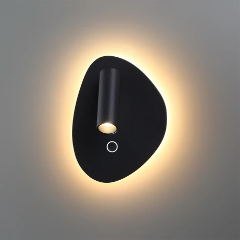 Спот настенный Odeon Light Roy 7182/9WL черный/металл IP20 LED 9W 580Лм 2700K/3300K/4000K 120° 220V