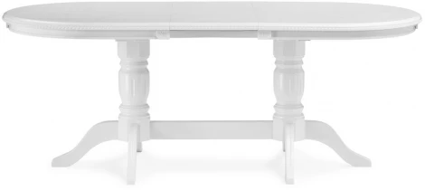 Деревянный стол Woodville Эвклаз белый 543590